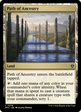 Caminho da Ascendência / Path of Ancestry - Magic: The Gathering - MoxLand
